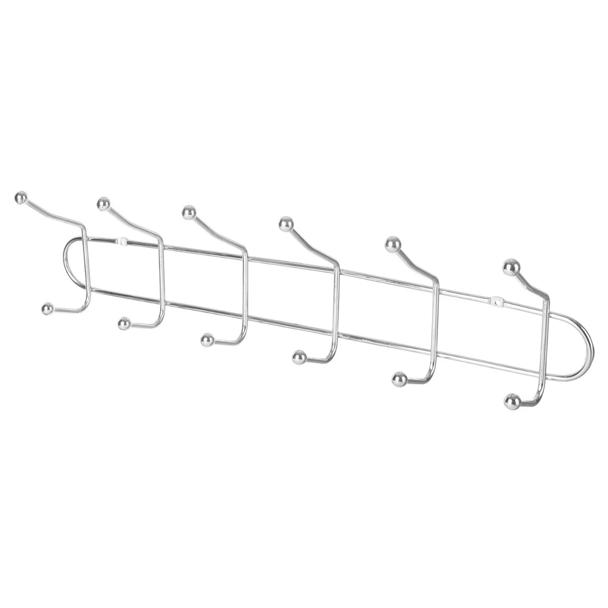 شماعة ملابس ستانلس ستيل، 12 خطاف - فضي